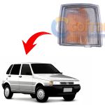 Lanterna Dianteira do Uno 1991 a 2004 - Cor Cristal - Lado Direito