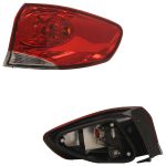 Lanterna Traseira Palio Weekend 2008 a 2017 Lado Direito