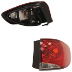 Lanterna Traseira Palio Weekend 2008 a 2017 Lado Direito