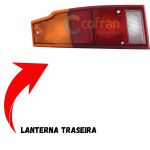 Lanterna Traseira Parati/Saveiro 1982 a 1995 Lado Esquerdo
