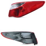 Lanterna Traseira da HB20 2012 a 2015 Lado Direito Bicolor