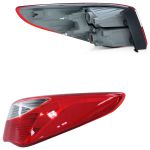 Lanterna Traseira da HB20 2012 a 2015 Lado Direito Bicolor