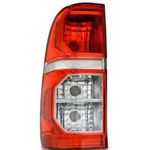 Lanterna Traseira da Hilux 2012 a 2015 Lado Esquerdo Bicolor
