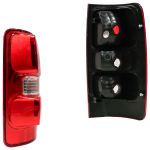 Lanterna Traseira da S10 2012 a 2019 Lado Esquerdo Bicolor