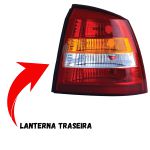 Lanterna Traseira do Astra Hatch 98 a 02 Tricolor Direito
