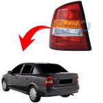 Lanterna Traseira do Astra Sedan 98 a 02 Tricolor Esquerdo 