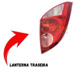 Lanterna Traseira do Celta 06 a 14 Lado Direito Ré Rosa