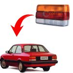 Lanterna Traseira do Chevette 87 a 93 Lado Direito Tricolor
