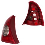 Lanterna Traseira do Clio Hatch 03 a 12 Lado Esquerdo Bicolor