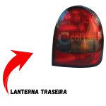 Lanterna Traseira do Corsa 94 a 99 Fumê Direita 2 portas