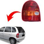 Lanterna Traseira do Corsa 94 a 99 Tricolor Esquerda 2 Portas