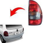 Lanterna Traseira do Corsa 95 a 99 Fumê Direita 4 portas