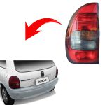 Lanterna Traseira do Corsa 95 a 99 Fumê Esquerda 4 portas