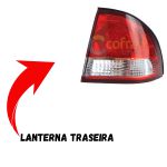 Lanterna Traseira do Corsa Classic 11 a 16 Lado Direito canto