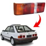 Lanterna Traseira do Escort 87 a 96 Lado Direito Tricolor
