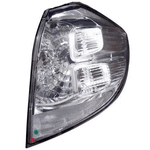 Lanterna Traseira do Fit 2009 a 2015 Lado Direito Cristal