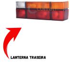 Lanterna Traseira do Gol 1987 a 1996 Lado Direito Tricolor