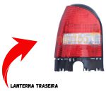 Lanterna Traseira do Gol G3 00 A 05 Lado Esquerdo Bicolor