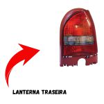Lanterna Traseira do Gol G3 00 a 05 Lado Direito Ré Fumê
