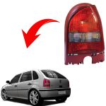 Lanterna Traseira do Gol G3 00 a 05 Lado Direito Ré Fumê