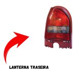 Lanterna Traseira do Gol G3 00 a 05 Lado Esquerdo Ré Fumê