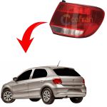 Lanterna Traseira do Gol G6 2013 a 2016 Lado Direito Bicolor