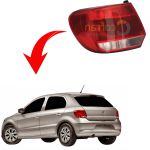 Lanterna Traseira do Gol G6 2013 a 2016 Lado Esquerdo Bicolor