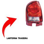 Lanterna Traseira do Gol GIV 06 a 13 Lado Direito Bicolor