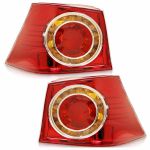 Lanterna Traseira do Golf 2008 a 2014 Lado Esquerdo Bicolor