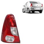 Lanterna Traseira do Logan 2007 a 2010 - Bicolor - Lado Esquerdo