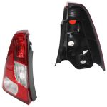 Lanterna Traseira do Logan 2007 a 2010 - Bicolor - Lado Esquerdo