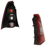 Lanterna Traseira do Logan 2011 a 2013 Lado Direito Bicolor