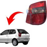 Lanterna Traseira do Palio 1996 a 2000 Lado Direito Fumê