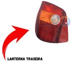 Lanterna Traseira do Palio 1996 a 2000 Lado Esquerdo Tricolor