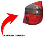 Lanterna Traseira do Palio 2001 a 2006 Lado Direito Fumê