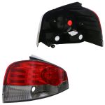 Lanterna Traseira do Palio Atractive 2008 a 2010 - Cor Fumê - Lado Esquerdo