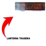 Lanterna Traseira do Passat 1974 a 1985 - Cor Fumê - Lado Esquerdo