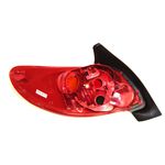 Lanterna Traseira do Peugeot 206 2004 a 2008 Lado Esquerdo