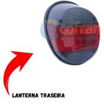 Lanterna traseira do Fusca Fafá Fumê