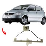 Máquina de vidro Fox 2003/2009 2 Portas - lado esquerdo