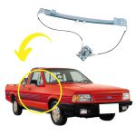 Máquina de vidro da Pampa/ del rey 4 portas - lado direito 