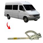 Máquina de vidro da Sprinter entre 1997 a 2012 2 Portas - lado direito 