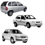 Máquina de vidro dianteira do Corsa 1994 a 2016 Direita