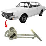 Máquina de vidro do Corcel I até 1977 - lado esquerdo 