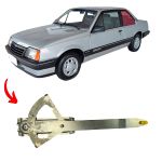 Máquina de vidro do Monza até 1983 2 Portas - lado esquerdo 