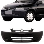 Para-choque Dianteiro do Celta 2000 a 2006 Preto Texturizado