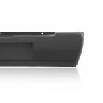 Para-choque Traseiro Uno 2008 a 2012 Cinza Texturizado