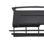 Parachoque dianteiro CENTRAL Ford ka entre 1997 a 2002 - preto texturizado 