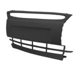 Parachoque dianteiro CENTRAL Ford ka entre 1997 a 2002 - preto texturizado 