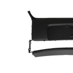 Parachoque dianteiro Central Ford Ka entre 2003 a 2007 - Preto texturizado